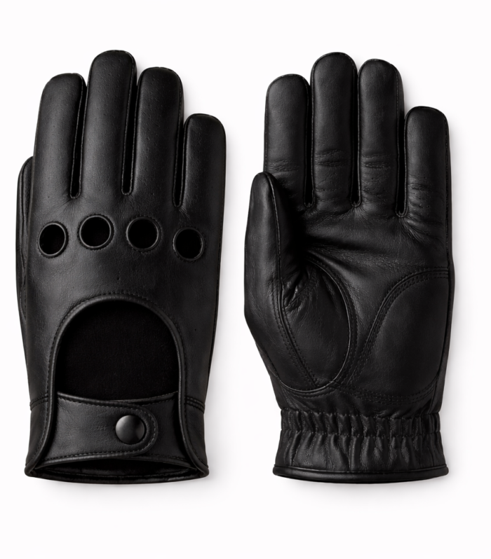 Mens touchscreen driving gloves