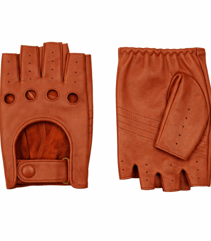 Women fingerless driving gloves