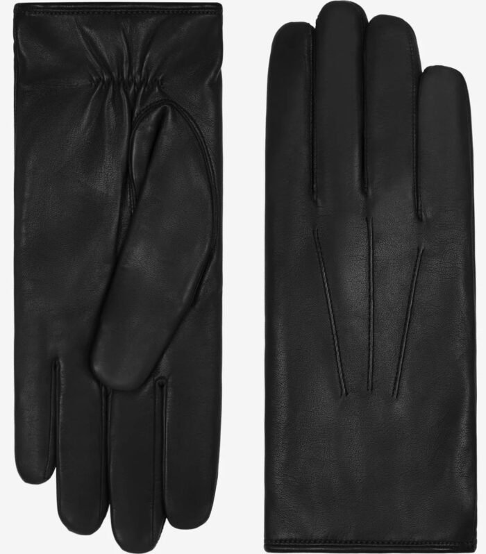 Unisex Genuine Leather Winter Gloves